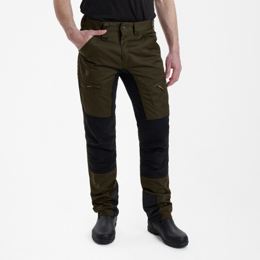 Deerhunter Rogaland Stretch Trousers with contrast Adventure Green 22