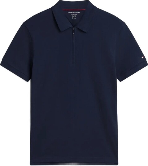 Tommy Hilfiger Ny Performance Zip Polo Navy M