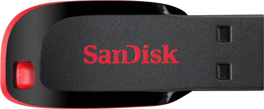 SanDisk Cruzer Blade - USB-flashstasjon - 16 GB - USB 2.0 SanDisk Cruzer Blade - USB-flashstasjon - 16 GB - USB 2.0
