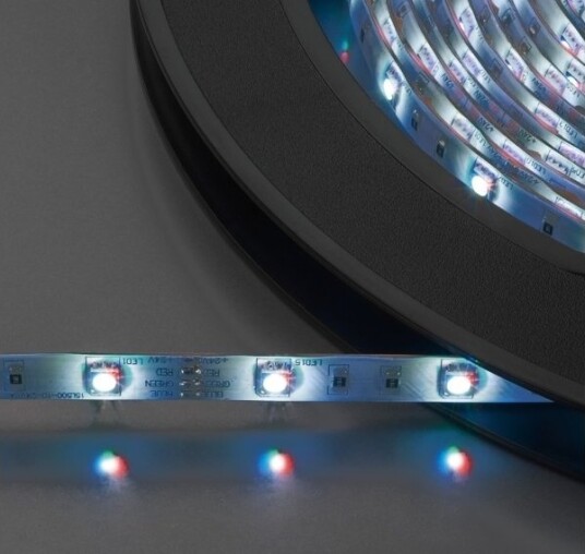 Taśma Led Monacor Leds 10Mp/Rgb Led Strip Rgb 24V 10M