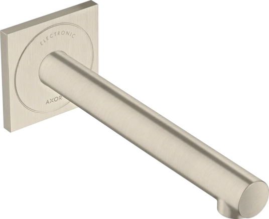 Axor Uno Berøringsfri servantbatteri 221 mm tut 230V Børstet Nikkel Axor Uno Berøringsfri servantbatteri 221 mm tut 230V Børstet Nikkel