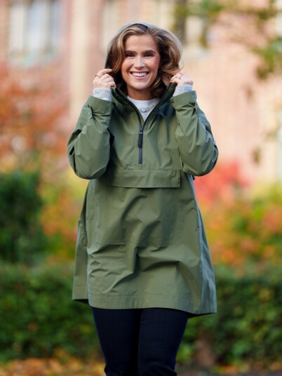 Twentyfour Mode 3L Poncho D Grønn S/M