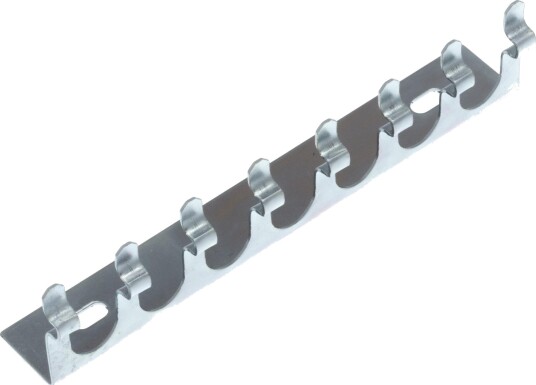 PELA 509739 Pipeholder for 8 piper, 1/4", Garasjeinnredning & oppbevaring
