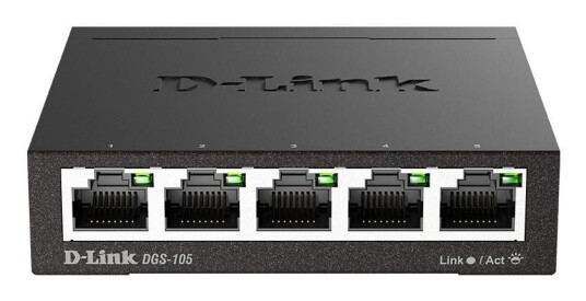 D-Link DGS 105 - switch - 5 porte (790069368226) D-Link DGS 105 - switch - 5 porte (790069368226)