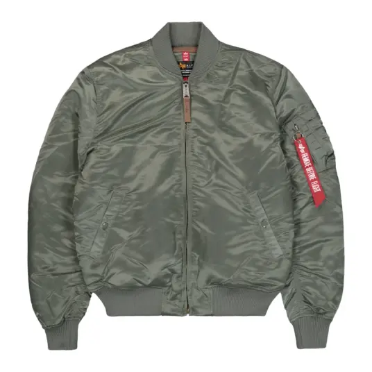Alpha Industries Herre Jakker Grønn XL,