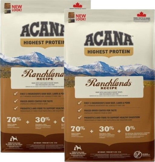Acana Dog Ranchlands 2X11.4 kg