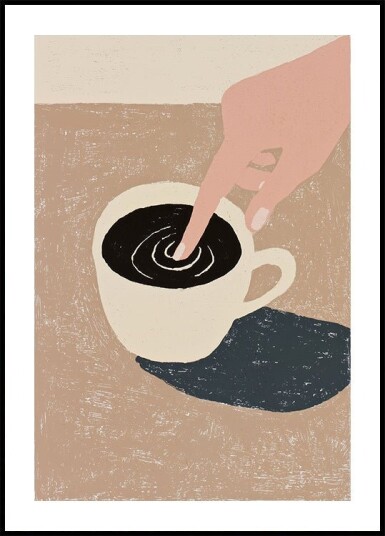 Cold Coffee Plakat Plakat / 40x50cm