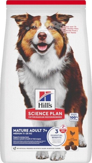 Hill'S Science Plan Mature Adult 7+ Medium Med Kylling 6 kg