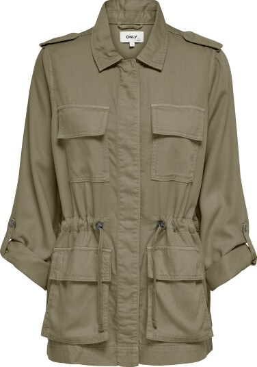 ONLY Onlkenya B Life Utility Jacket Cc Otw   Khaki green   XS