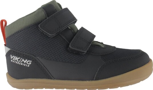 Viking Footwear Kid´s/junior´s Aspen Barefoot Mid Wp 2v Black 26