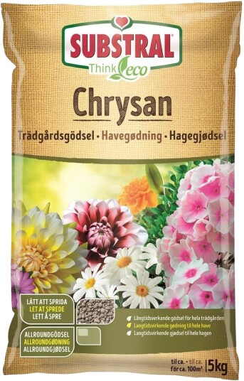Substral Chrysan Hagegjødsel 5 Kg Substral Chrysan Hagegjødsel 5 Kg