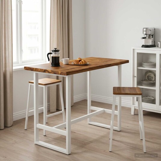 vidaXL Rektangulær Bordplate 140 x 50 x 3,2 cm Rektangulær