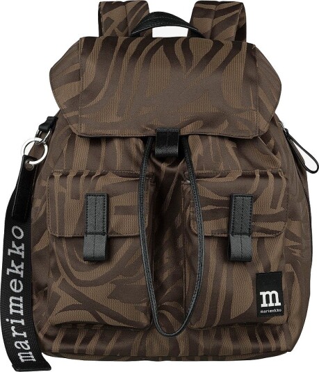 Marimekko Bag Everything Backpack Jokuraita Brun