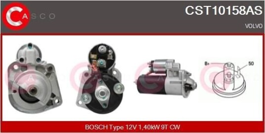 Starter CASCO CST10158AS Starter CASCO CST10158AS