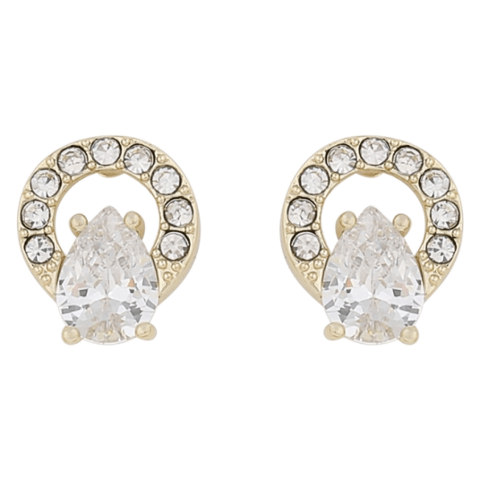 Snö Of Sweden Callie Crystal Circle Ear Gold Clear Onesize Snö Of Sweden Callie Crystal Circle Ear Gold Clear Onesize