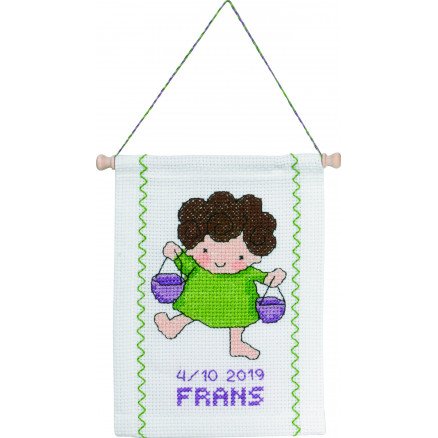 Permin Broderisett Zodiac Weight 18x25cm