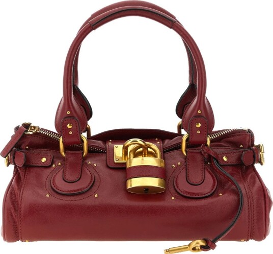 Chloé Dame Vesker Rød ONE SIZE,
