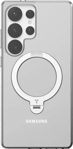 Torras Ostand Spin Series phone case for Samsung S25 Ultra transparent