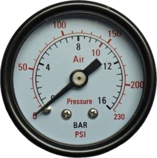 Aerotec Manometer 9415451 Tilkobling Manometer Bakside Utvendig Gjenger 1/4 1 Stk Aerotec Manometer 9415451 Tilkobling Manometer Bakside Utvendig Gjenger 1/4 1 Stk