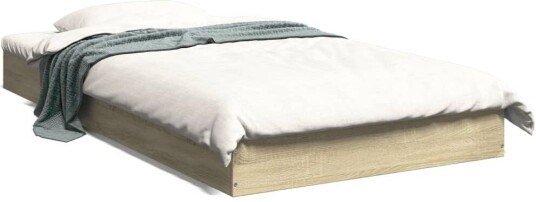 Sengeramme sonoma eik 90x190 cm konstruert tre 8721102599330