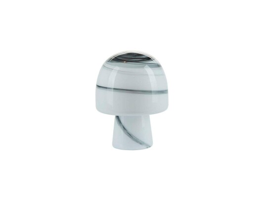 Cozy Living Funghi Bordlampe w/marbling Black/White