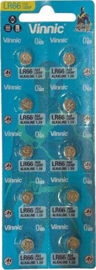 Vinnic LR377 10-pakning Universale Batterier til Klokker, Kamera og Leker Vinnic LR377 10-pakning Universale Batterier til Klokker, Kamera og Leker