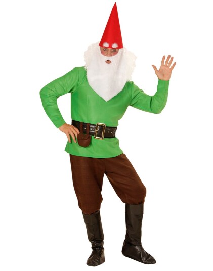 Widmann Komplett Grønt Gnomkostyme til Mann Strl XL Widmann Komplett Grønt Gnomkostyme til Mann Strl XL