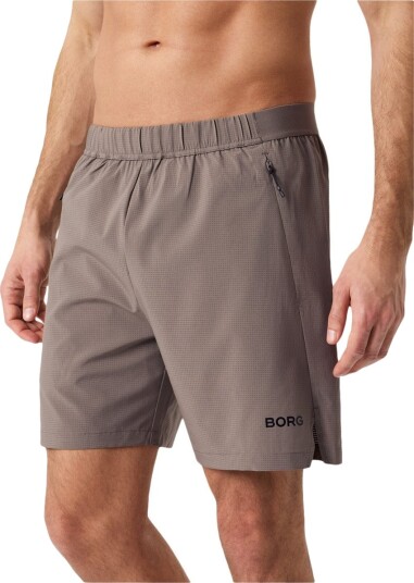 Björn Borg Borg Zip 7" Shorts Brown XL Björn Borg Borg Zip 7" Shorts Brown XL