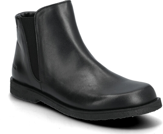 ANGULUS Booties Flat With Elastic Black 37.5