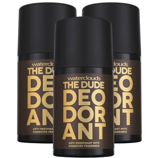 Waterclouds The Dude Deodorant Roll on Trio Waterclouds The Dude Deodorant Roll on Trio