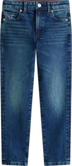 Tommy Hilfiger JeanStraight Dark Denim Tommy Hilfiger 10 år 140 Jeans Blå
