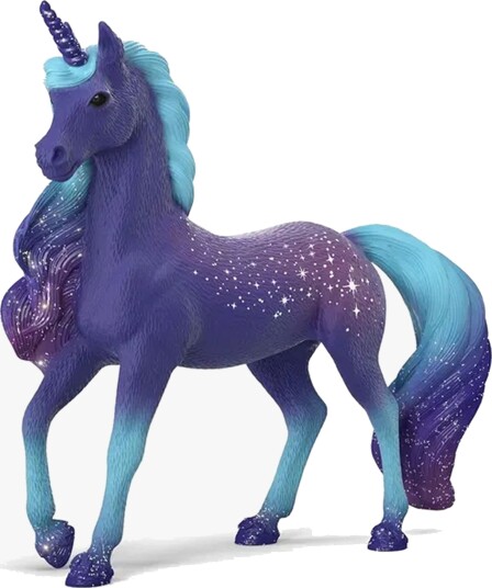 Schleich Bayala Galaxy Regnbue Enhjørning Hingst 12,5 cm Lilla Lekedyr