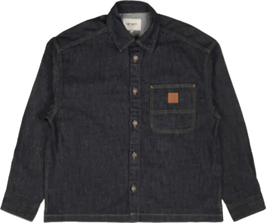 Carhartt Wip Herre Skjorter Blå S,