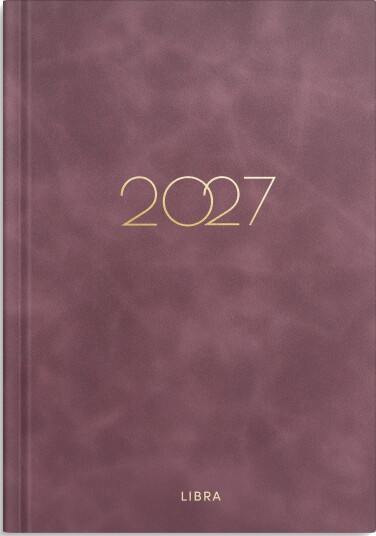 Grieg Dagbok Grieg Libra Colore 2027 Burgunder Grieg Dagbok Grieg Libra Colore 2027 Burgunder
