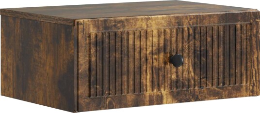  Nattbordskap Røkt Eik 49 x 34,5 x 20 cm Konstruert tre