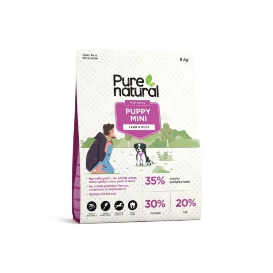 Purenatural Puppy Mini Lamb & Duck 6 kg