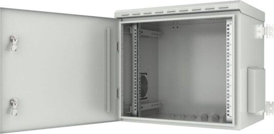 Lanview By Logon Rack Skap 60 X 45 Veggmonterbar Hvit Ral 7035 9U 19"