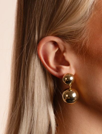 SNÖ of Sweden Bennet Double Ear Plain G Onesize Gold ONE SIZE SNÖ of Sweden Bennet Double Ear Plain G Onesize Gold ONE SIZE