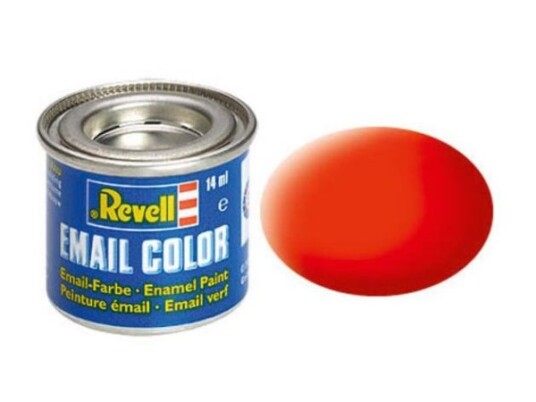 Enamel 14 Ml. Luminous Orange, Mat