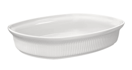 Kähler Hammershøi ovnfast fat 39x29,5 cm hvit Kähler Hammershøi ovnfast fat 39x29,5 cm hvit