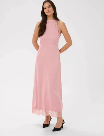 Kaffe Kasadie Lace Dress Pink 40 Kaffe Kasadie Lace Dress Pink 40