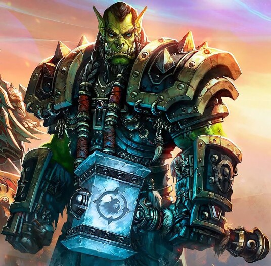 Revell 03516 World of Warcraft Orc Thrall Modellbyggesett 1:16