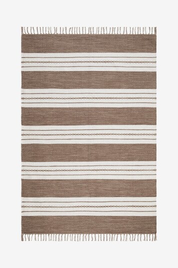 KM Home Teppe av bomull Sund Beige