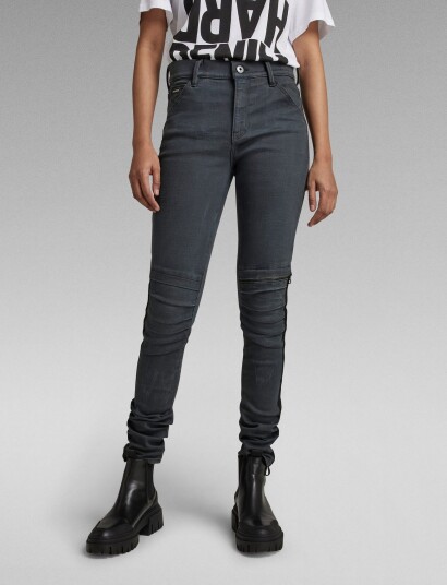 G Star 1914 3D Skinny Wmn Black 24 x 30