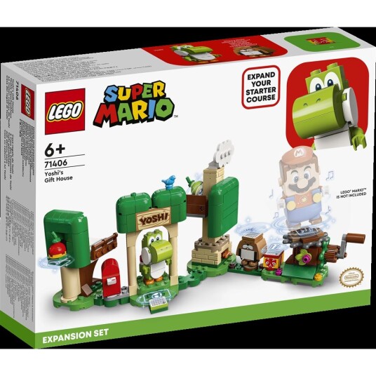 Lego Super Mario Ekstrabanesettet Yoshis Gavehus 71406