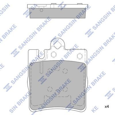 Bremseklosser Hi-Q SP1089A