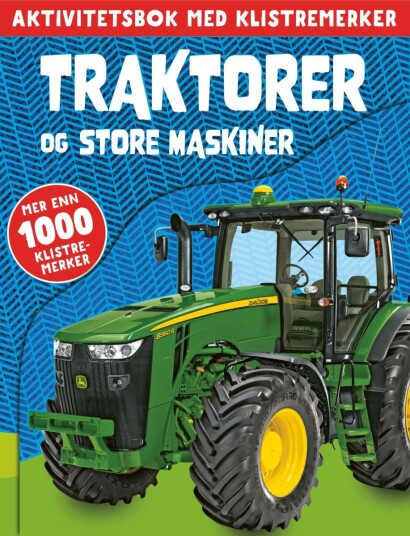 Aktivitetsbok Traktorer Store Maskiner