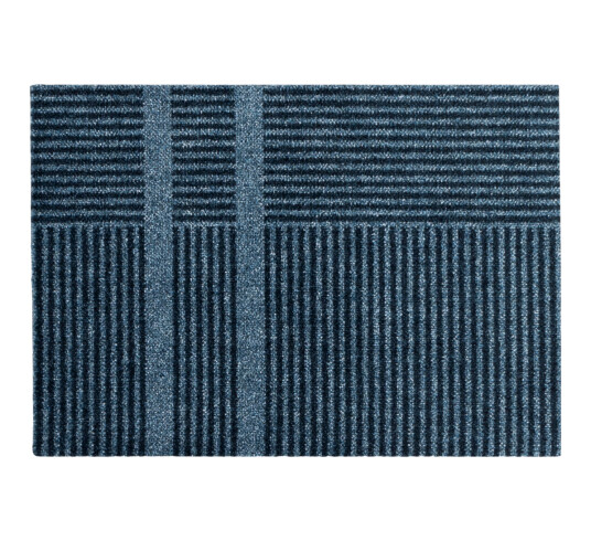 Heymat Løype Stormy Blue dørmatte 60x85 cm
