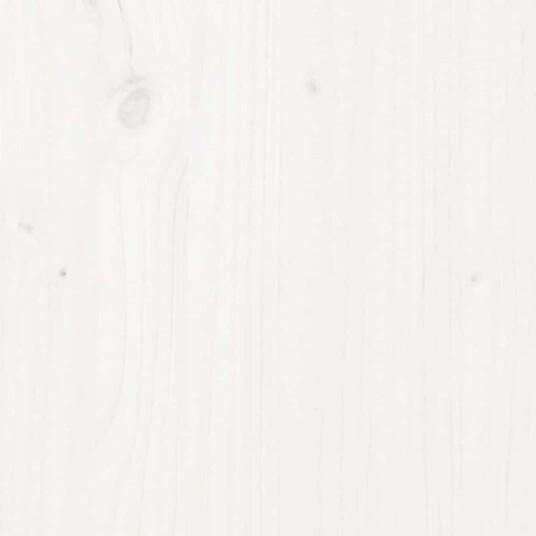  Sengegavl hvit 180x3x80 cm heltre furu 8720287139430