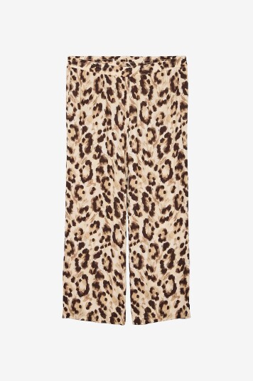 Vero Moda Curve - Bukser vmcAnna HW Wide Pull Up Pant Wvn - Brun